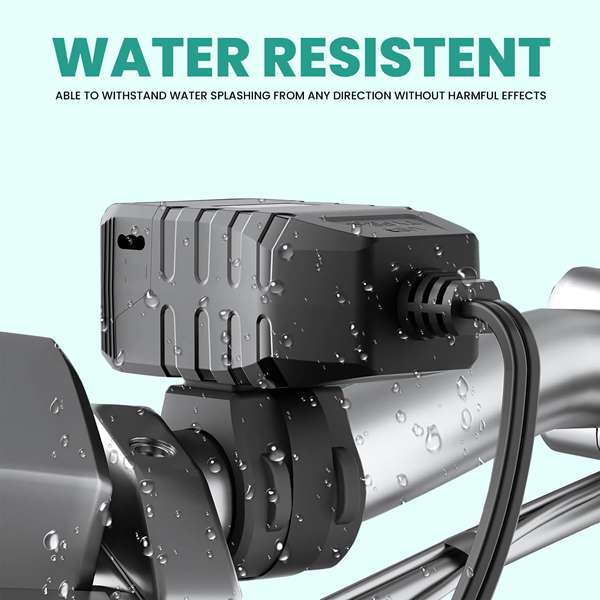 Simtac Rapidride Pro: 51W Dual-Port USB-A & Type-C Charger with VOLT METER for Universal Fitment-UAC51W-PRO