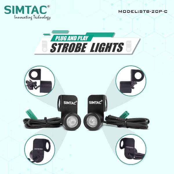 Simtac Strobe Lights Kit - For Bikes - STB