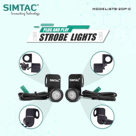 Simtac Strobe Lights Kit - For Bikes - STB