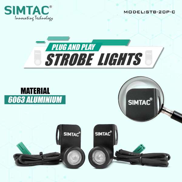 Simtac Strobe Lights Kit - For Bikes - STB