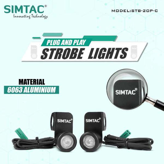 Simtac Strobe Lights Kit - For Bikes - STB