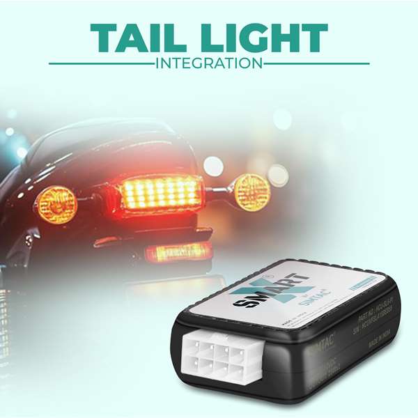 Simtac-Switchless Smart-x Hazard Flasher For Husqvarna Vitpilen 250 &amp; Svartpilen 250 (HVS-SL6)