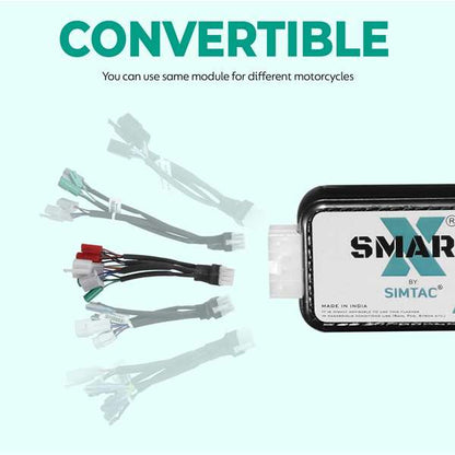 Simtac-Switchless Smart-x Hazard Flasher For Husqvarna Vitpilen 250 &amp; Svartpilen 250 (HVS-SL6)