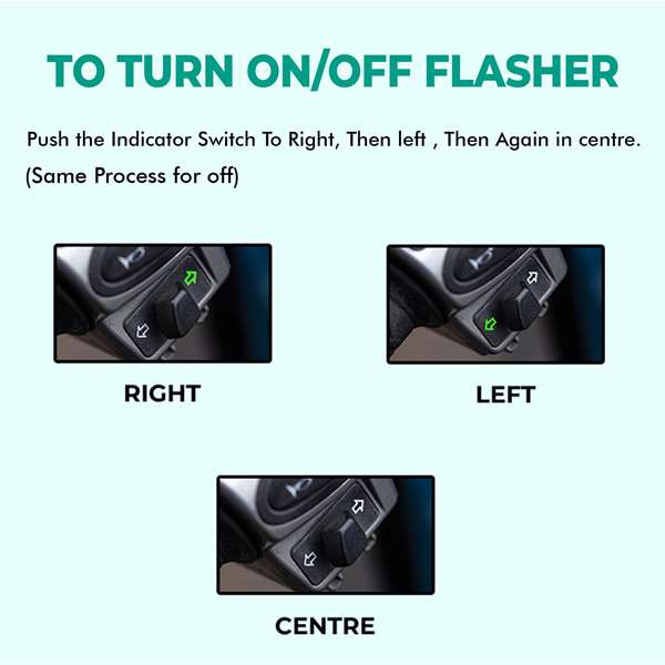 Simtac-Switchless Smart-x Hazard Flasher For Husqvarna Vitpilen 250 & Svartpilen 250 (HVS-SL6)