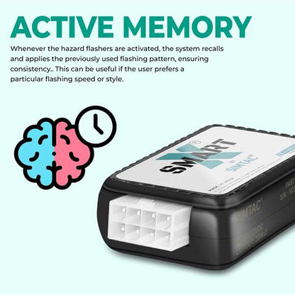 Simtac -Switchless Smart-x Hazard Flasher For KTM Adventure 250 &amp; 390 (ADV-SL6)