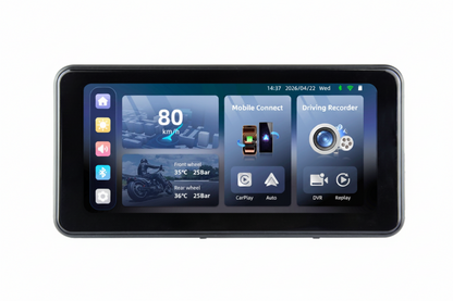 Simtac 6.0 inch IPS Motorcycle DVR and Navigation Screen - M10-PRO
