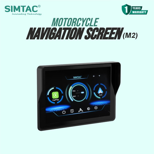 Simtac M2 Motorcycle Navigation Screen 5.0 Inch IPS Screen (Screen Only)