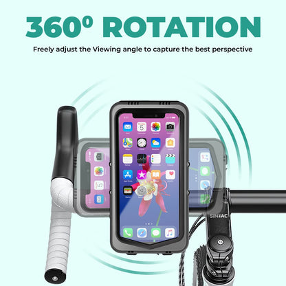 Simtac Maglock waterproof mobile holder with vibration damper (MHWPML-PRO)