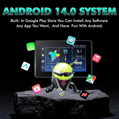 Simtac Motorcycle Android Navigation Screen Smart Navigation Display for Bikes – A5