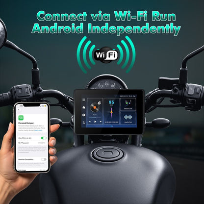 Simtac Motorcycle Android Navigation Screen Smart Navigation Display for Bikes – A5