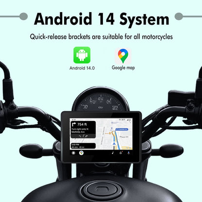 Simtac Motorcycle Android Navigation Screen Smart Navigation Display for Bikes – A5