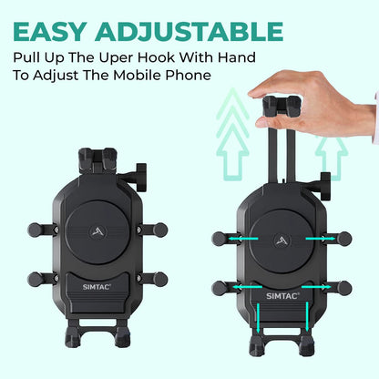 Simtac Octo Grip Pro Mobile Holder with Vibration Damper (MH03-PRO)