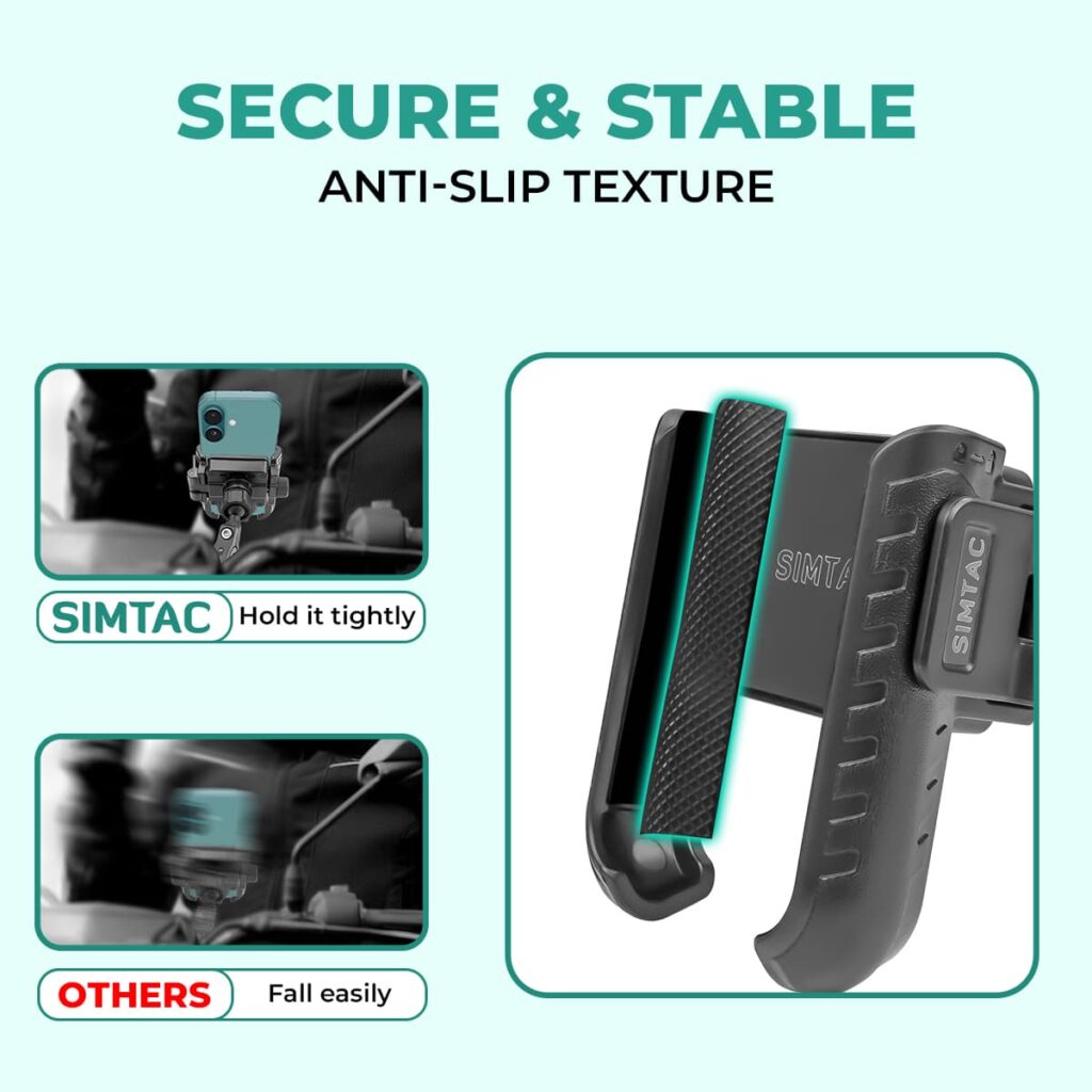 Simtac Quick Lock Jaw Grip Mobile Holder (JQL1)