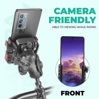 Simtac Quick Lock Jaw Grip Pro+ Mobile Holder with Charger & Vibration Damper (JQLC2-PRO)