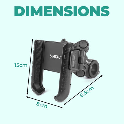 Simtac Quick Lock Jaw Grip Pro Mobile Holder with Vibration Damper (JQL1-PRO)