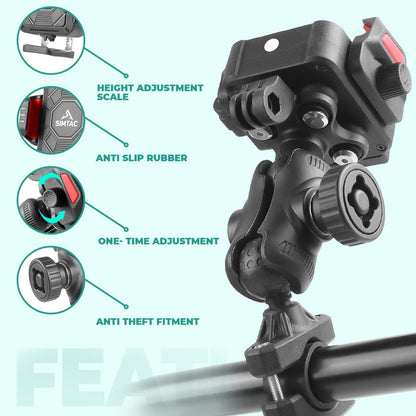 Simtac Quick Lock Super Grip Pro+ Mobile Holder with Charging & Vibration Damper (SQL2-WC-PRO)