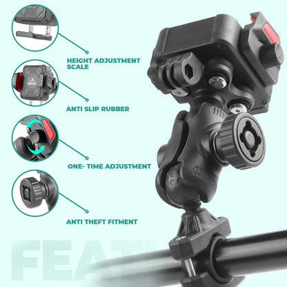 Simtac Quick Lock Super Grip Pro+ Mobile Holder with Vibration Damper (SQL2-PRO)