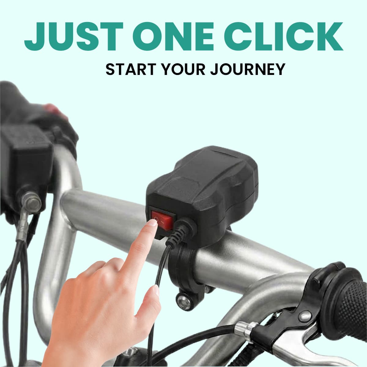 Simtac RapidRide Lite Dual Port Bike Charger (USB-A + Type-C) Fast Charging - UAC51W-LITE