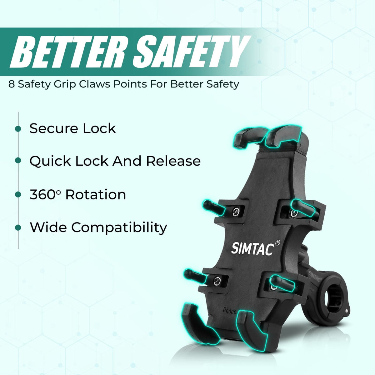 Simtac Spider Grip Mobile Holder (MH02)