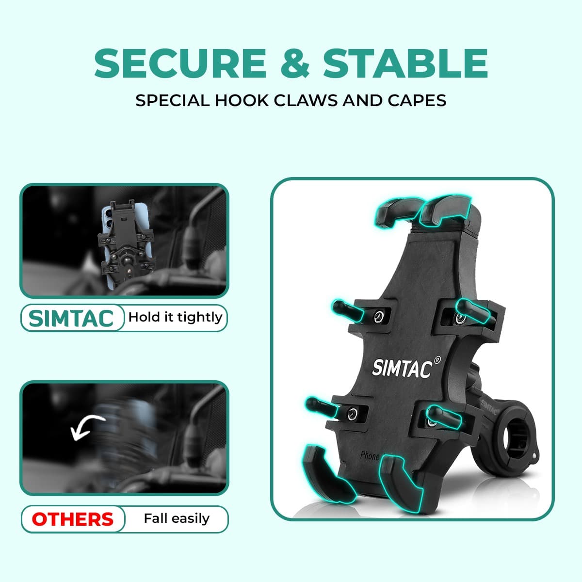 Simtac Spider Grip Mobile Holder (MH02)