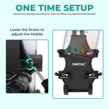 Simtac Spider Grip Pro Mobile Holder with Vibration Damper (MH02-PRO)