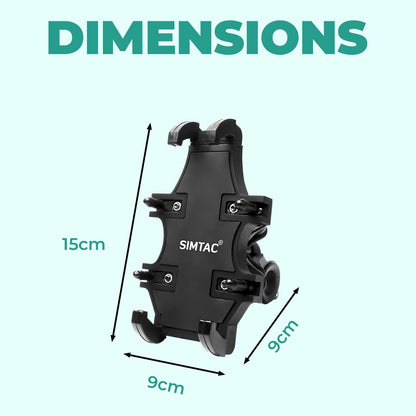 Simtac Spider Grip Pro Mobile Holder with Vibration Damper (MH02-PRO)