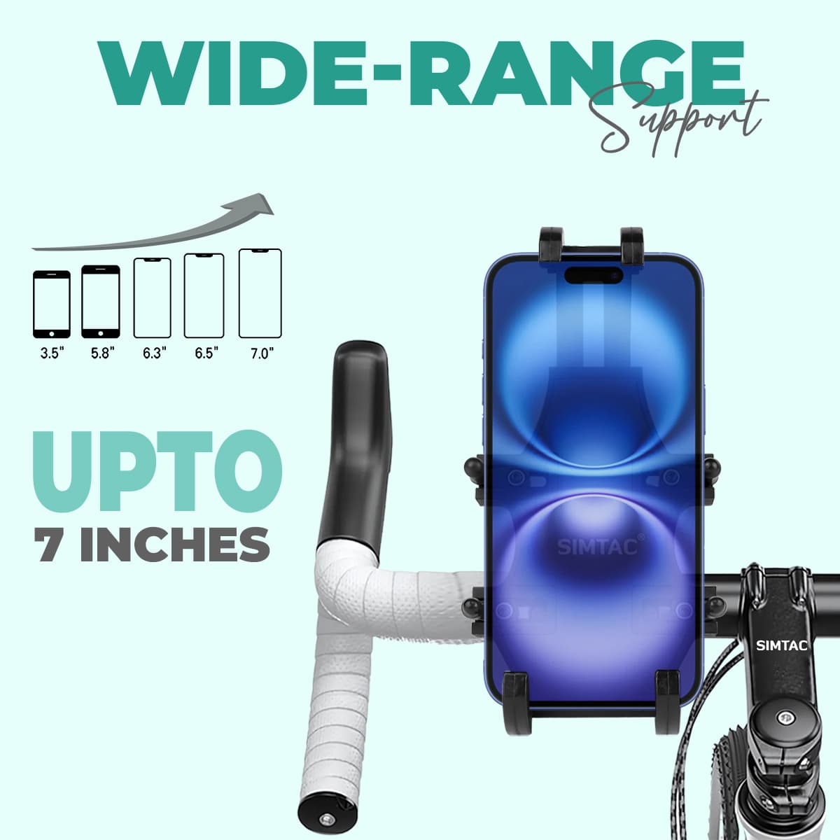 Simtac Spider Grip Pro Mobile Holder with Vibration Damper (MH02-PRO)