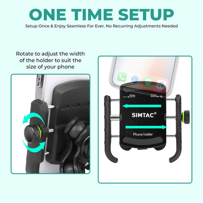 Simtac Super Grip Pro Mobile Holder with Vibration Damper (MH01-PRO)