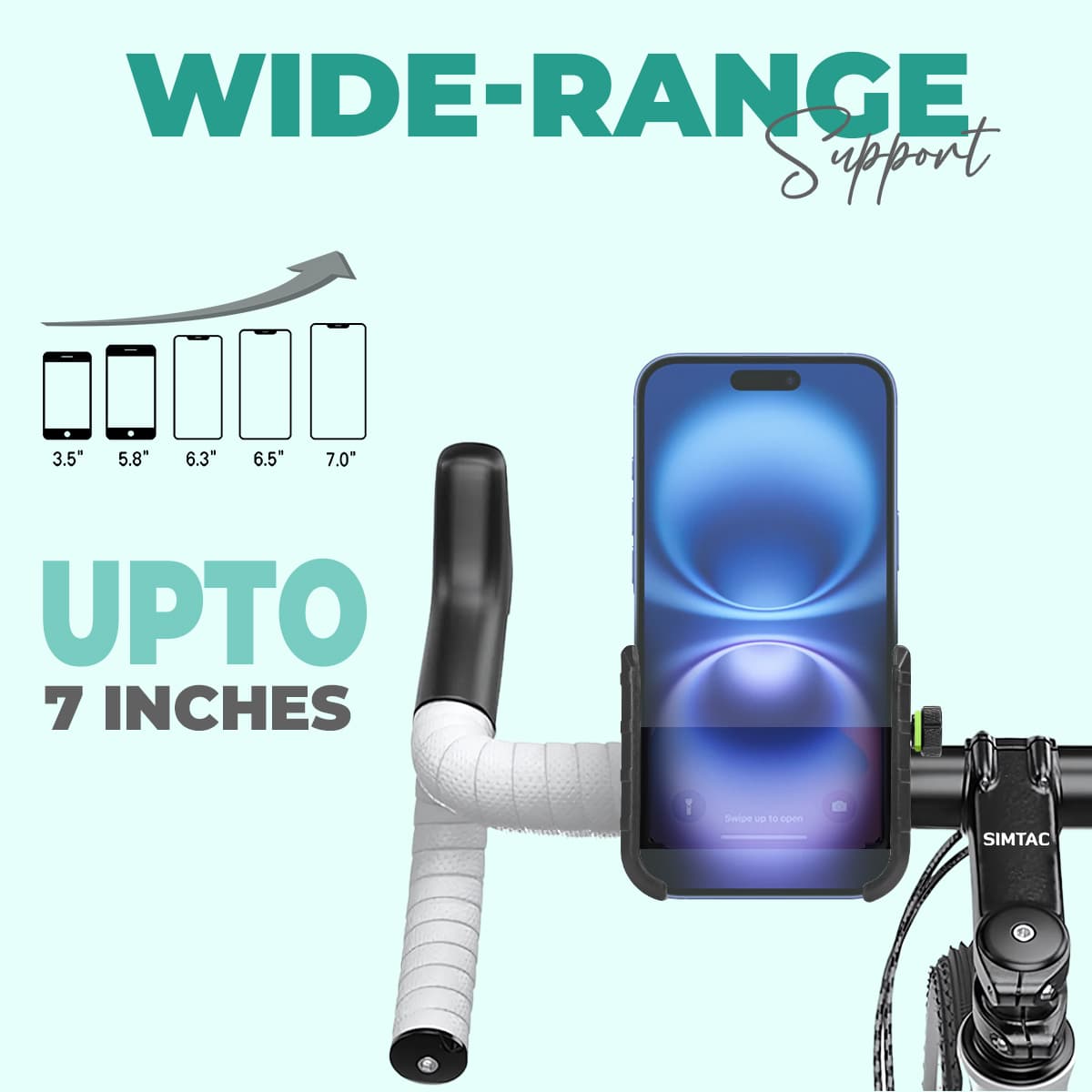 Simtac Super Grip Pro Mobile Holder with Vibration Damper (MH01-PRO)