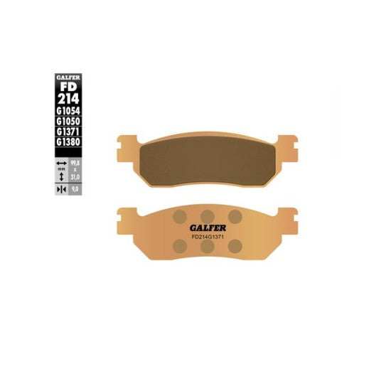 Sintered Brake Pads - Galfer FD214G1371