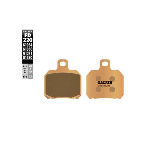 Sintered Brake Pads - Galfer FD220G1371