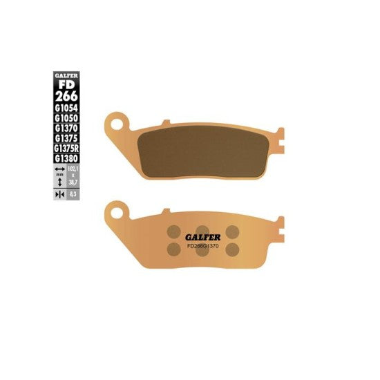 Sintered Brake Pads - Galfer FD266G1370