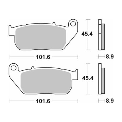 Sintered Brake Pads - SBS 807H.HS