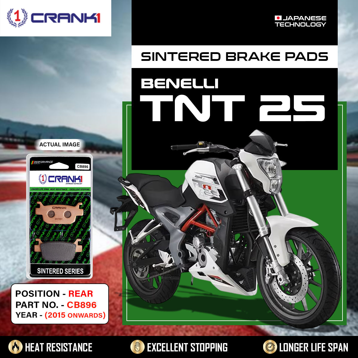 SinteredBrakePadsForBenelliTNT25_2015Onwards_-Rear-CB896-1Set-CRANK1_3
