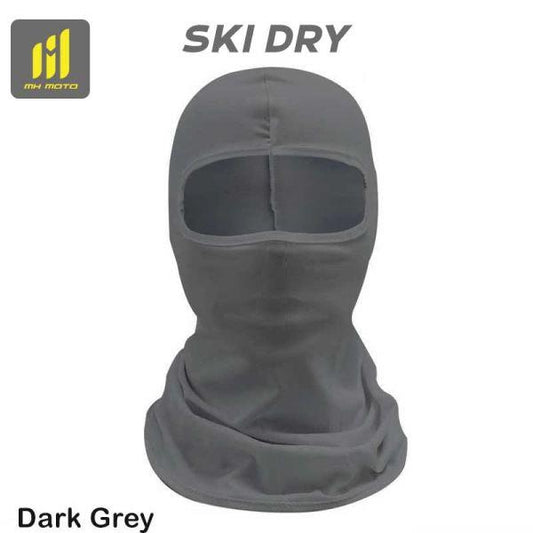 Ski Dry Balaclava Dark Grey-MH Moto