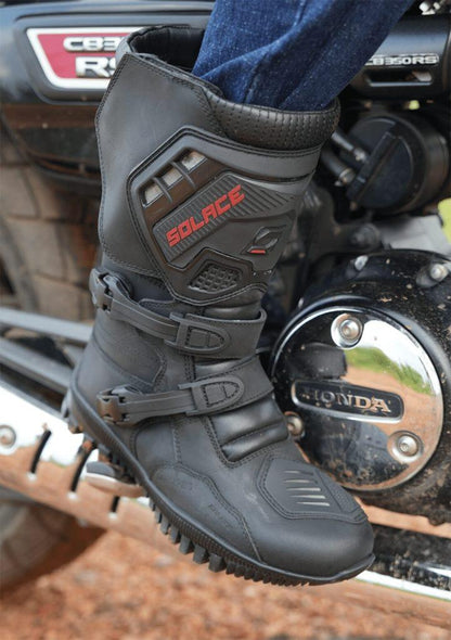 Solace Adventure X Pro Boots (Black) - Riders Junction