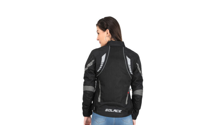 Solace Asmi Ladies Jacket V3.0 (Black & Grey)