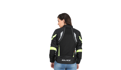 Solace Asmi Ladies Jacket V3.0 (Black & Neon)