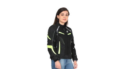 Solace Asmi Ladies Jacket V3.0 (Black & Neon)