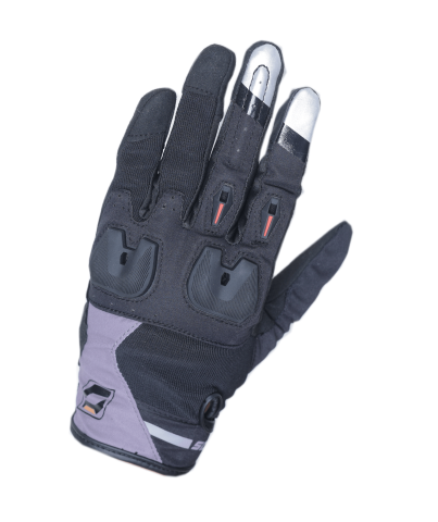 Solace Aura Lite Gloves (Black-Grey) - Riders Junction