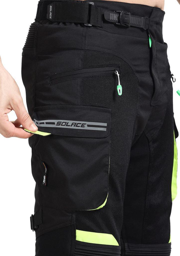 Solace Coolpro V3T.0 Mesh Pant (Black & Neon)