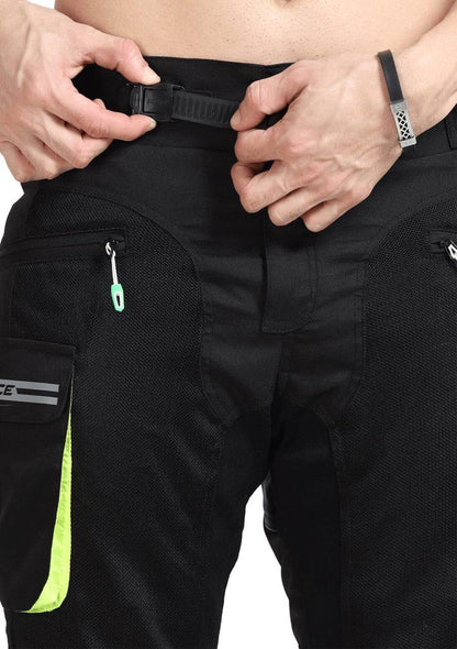 Solace Coolpro V3T.0 Mesh Pant (Black & Neon)