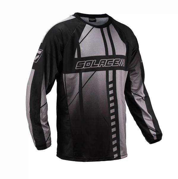 Solace Falcon Jersey (Black-Grey)