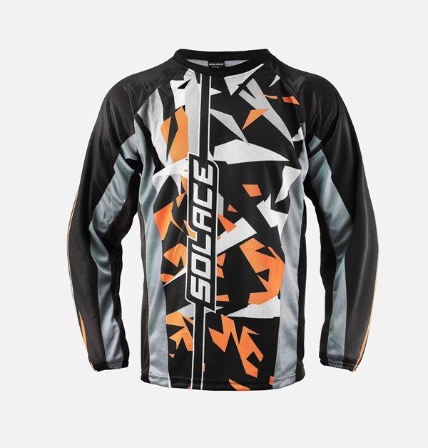 Solace Falcon Jersey (Black-Orange)