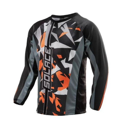 Solace Falcon Jersey (Black-Orange)