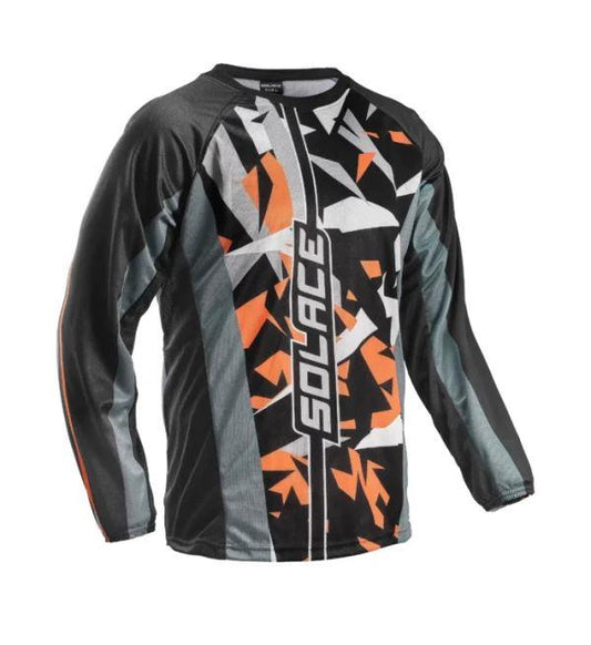Solace Falcon Jersey (Black-Orange)