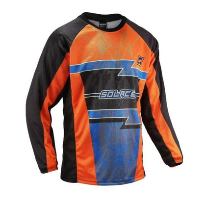 Solace Falcon Jersey ( Orange- blue )