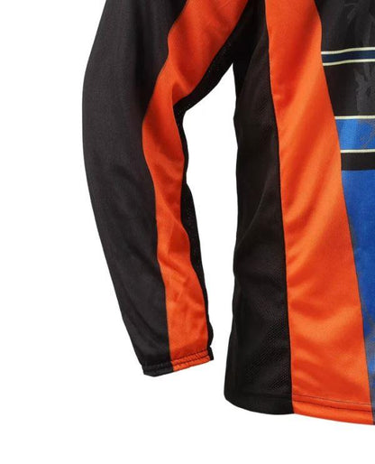 Solace Falcon Jersey ( Orange- blue )