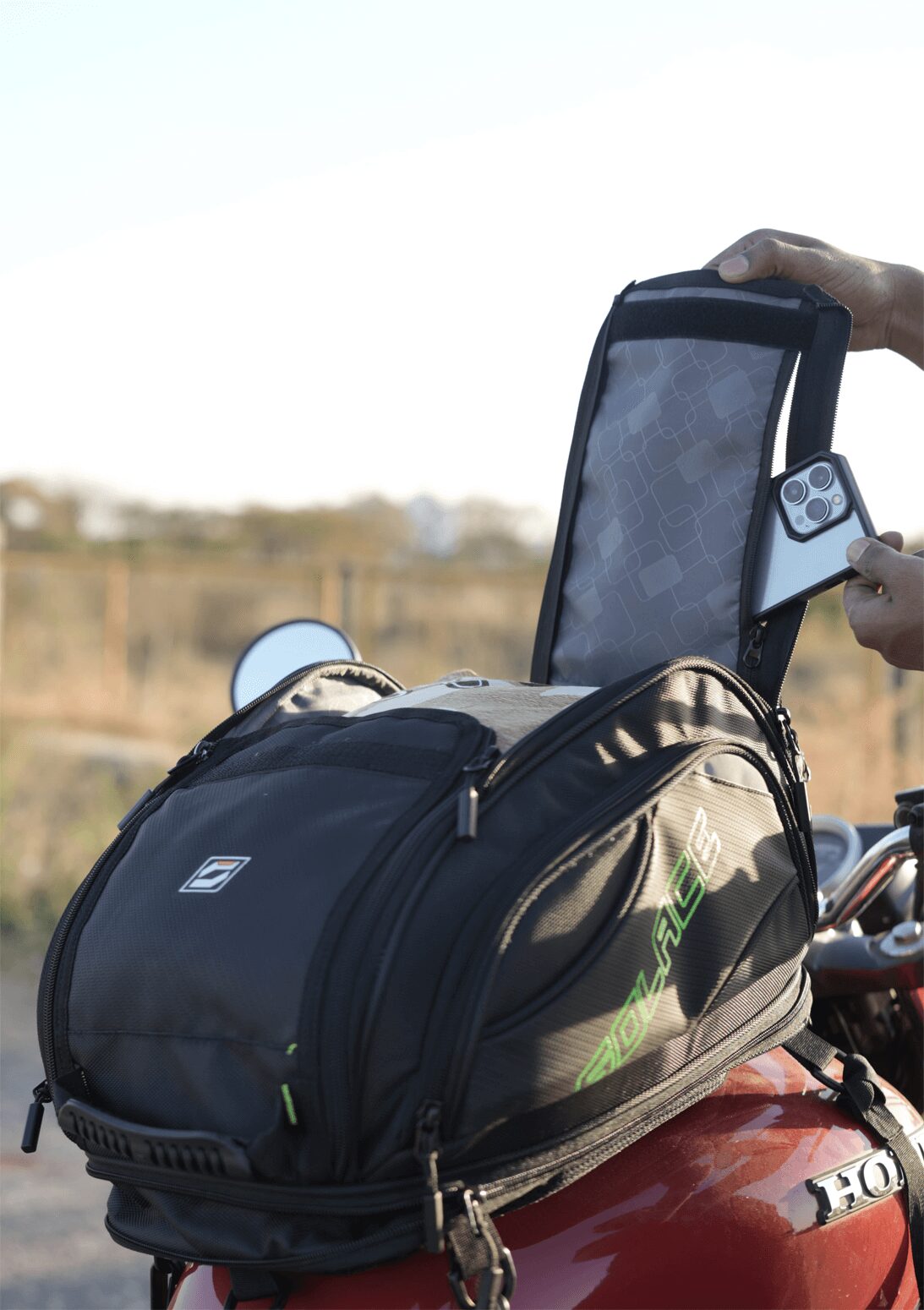 Solace Foldpac Magnetic Tank Bag