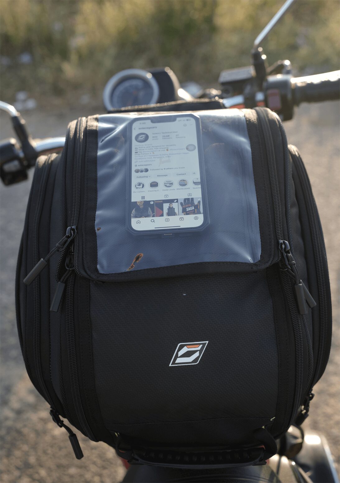 Solace Foldpac Magnetic Tank Bag